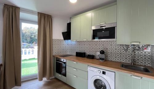 Two-Bedroom Apartment with Balcony and Terrace