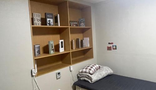 Single Bed in Female Dormitory Room