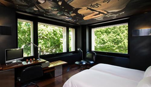 Corner Junior Suite with 1 Kingsize-bed, Park view