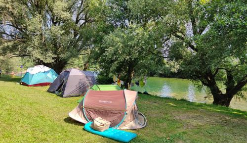 Empty Pitch for Tent