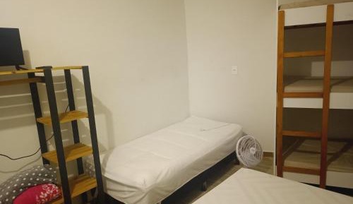 Family Room with Shared Bathroom