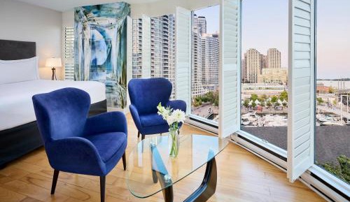 King Suite with Harbor View - Non-Smoking