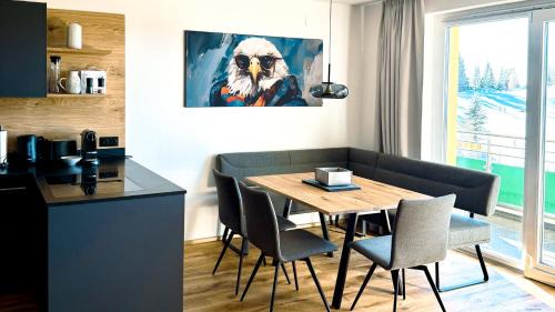 One-Bedroom Apartment with Balcony and Mountain View  