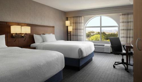 Queen Room with Two Queen Beds and Adapted Tub - Mobility and Hearing Accessible
