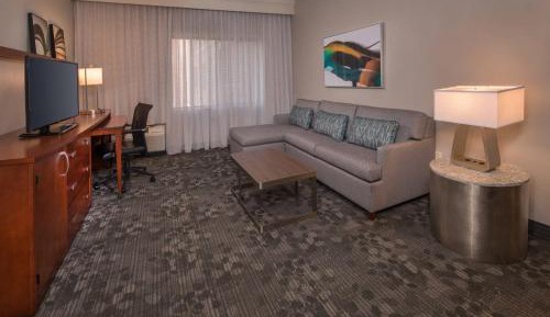 King Suite with Two Sofa Beds and Roll-In Shower - Mobility Accessible