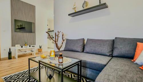 Deluxe One-Bedroom Apartment with City View