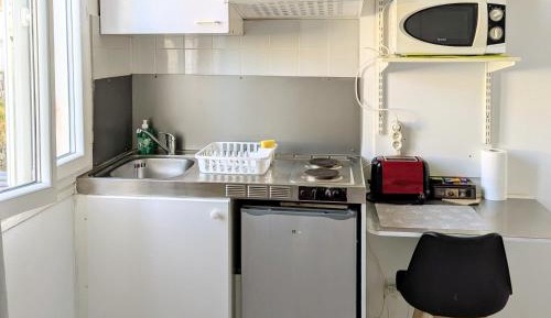 Studio with Courtyard View