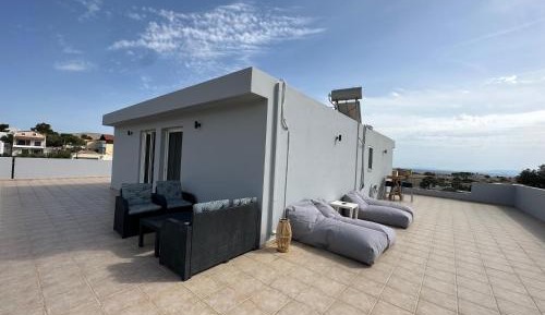 Two-Bedroom Apartment with Balcony and Sea View
