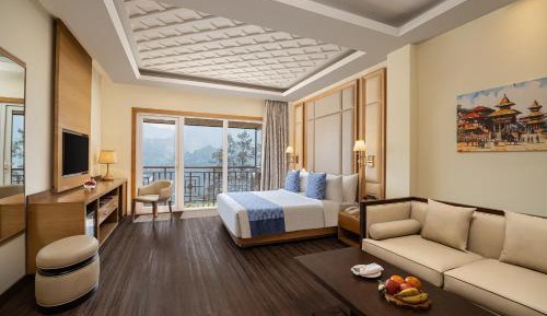 Deluxe Suite with free city shuttle Welcome drinks Complimentary Steam, Sauna & Pool, VIP Kailashnath Mahadev Statue Tour & Live Magic Show