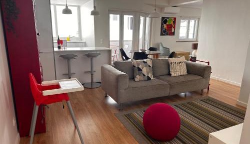 Two-Bedroom Apartment with Balcony