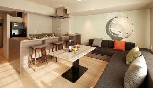 1 Bedroom Japanese Suite with Washing Machine and 10㎡ Balcony