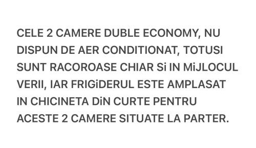 Economy Double Room