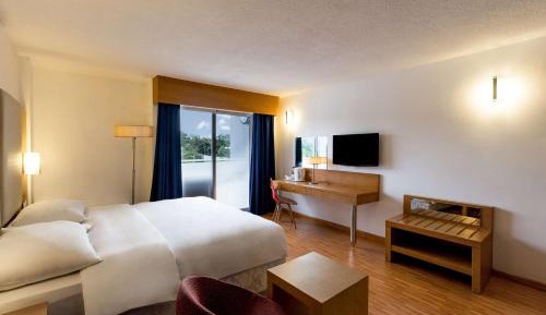 Standard Room with Balcony and Pool View