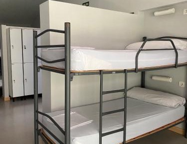 Bed in 20-Bed Mixed Dormitory Room with Shared Bathroom