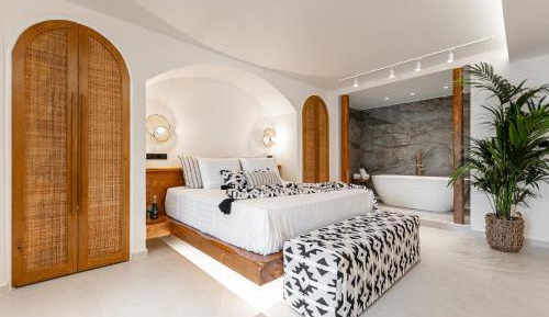King Suite with Jacuzzi and Garden View