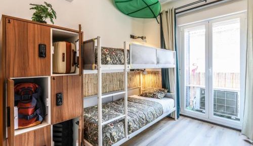 Bed in 6-Bed Female Dormitory Room