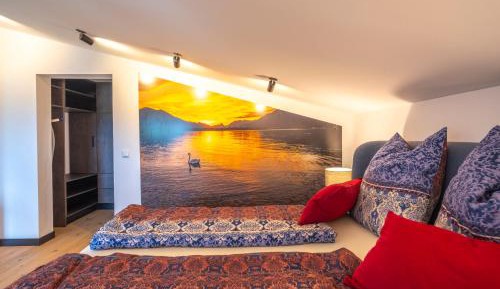 One-Bedroom Apartment with Balcony and Mountain View  