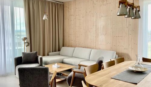 Three-Bedroom Apartment with Lake View