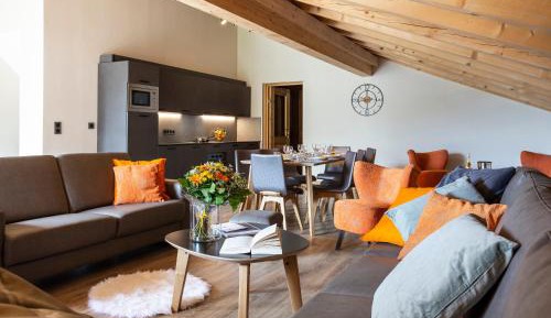 Four-Bedroom Apartment with Cabin and Sauna