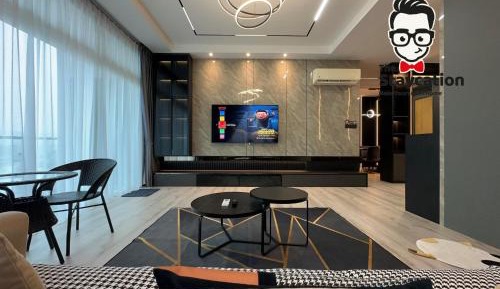 Three-Bedroom Premium Apartment with Balcony