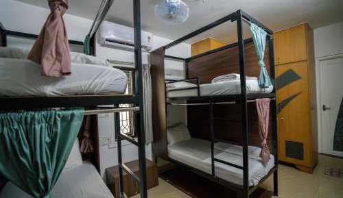 Bed in 4-Bed Male Dormitory Room