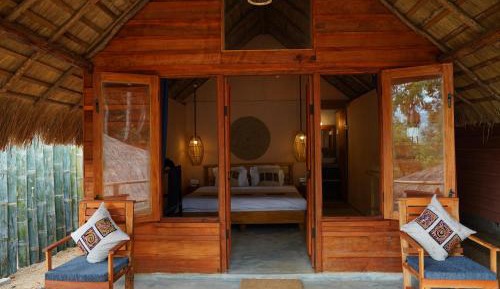 Deluxe Double Wooden Chalet
