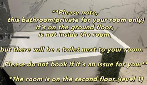 Double Room with Private External Bathroom
