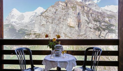 Quadruple Room with Balcony and Mountain View