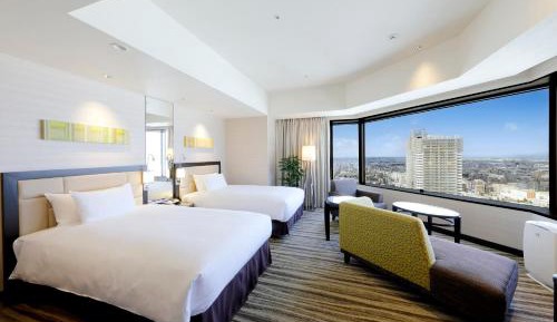 Corner Deluxe Twin Room - Non-Smoking