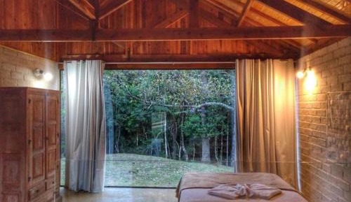 Chalet with Panoramic Spa Bath and Fireplace with Kitchen - Moscatel