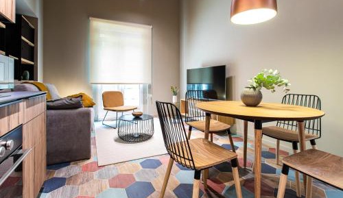 Two-Bedroom Loft with Balcony