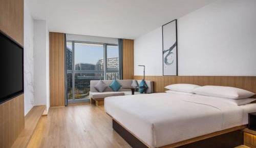 Guest room, 1 King, City view
