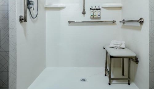 Standard King Room with Roll-in Shower - Mobility Accessible