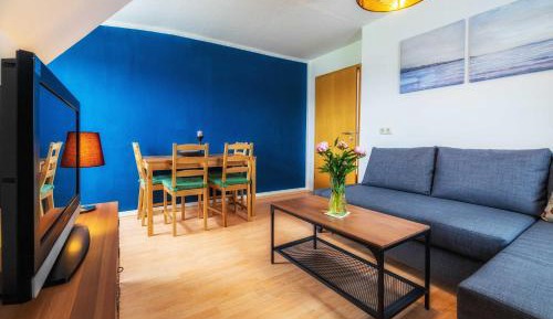 One-Bedroom Apartment with Balcony and Terrace