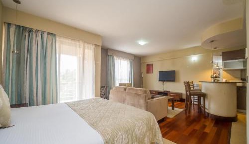 Studio Apartment with Balcony