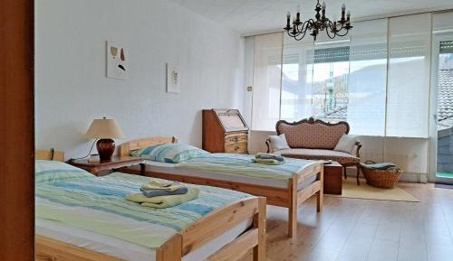 Family Room with Shared Bathroom