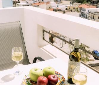 Double or Twin Room with Side Sea View