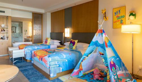 Family Ocean View Room，Double