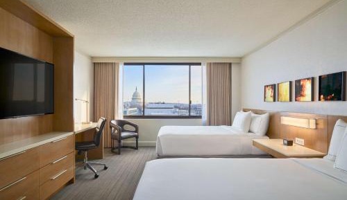 Double Room with Two Double Beds with View