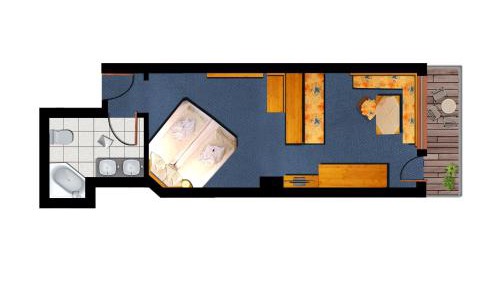 Comfort Double Room with Balcony
