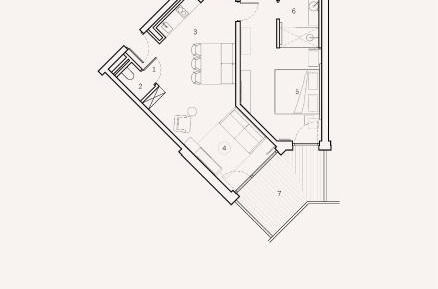 Apartment with Balcony