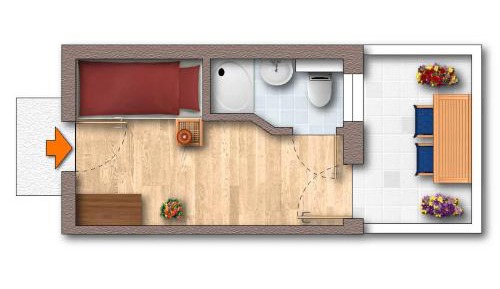 Single Room with Balcony