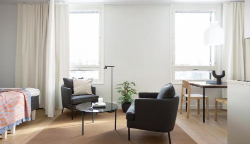 Spacious-studio with a view