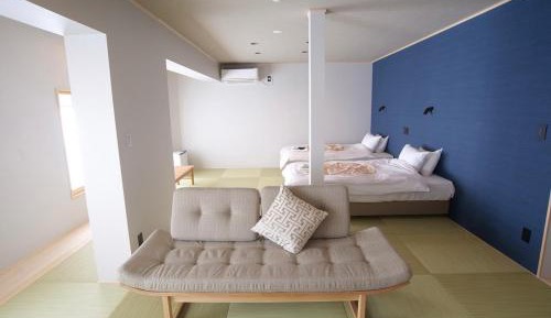 Large Japanese Style Room Two Beds with Hot Spring Bath