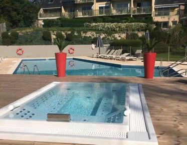 Studio with Pool View