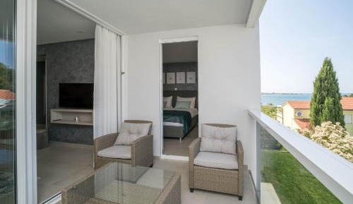 Standard Two-Bedroom Apartment with Balcony and Sea View