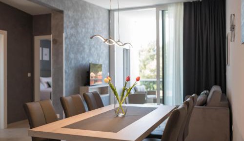 Superior Two-Bedroom Apartment Balcony and Sea View