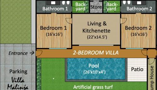 Two-Bedroom Villa