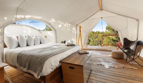 Stargazer Tent, Private Bathroom