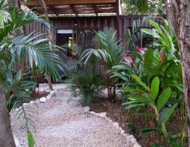 Shipping Container Triple Room with Garden View